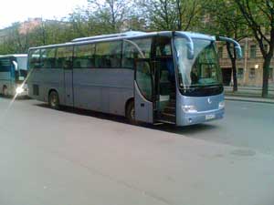 Аренда автобуса для выезда за город